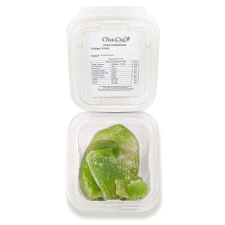 Cidra Cristalizada A Granel 250g