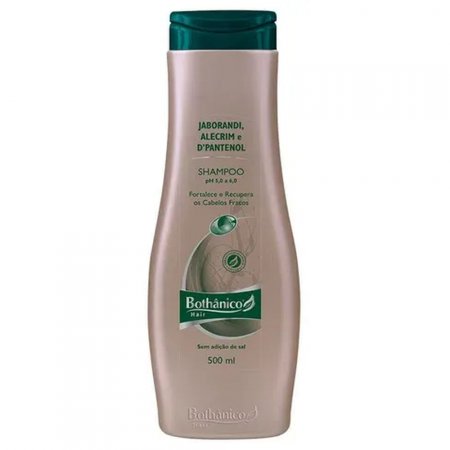 Shampoo Jaborandi, Alecrim e D pantenol 250ml Bothânico