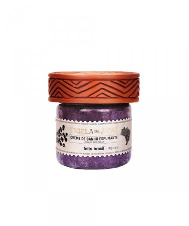 Creme de Banho Espumante Feito Brasil Tigela de Açaí 130G