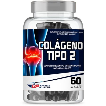 Colágeno Tipo 2 40mg Contra Dor Articular 60 Cápsulas Up Sport Nutrition
