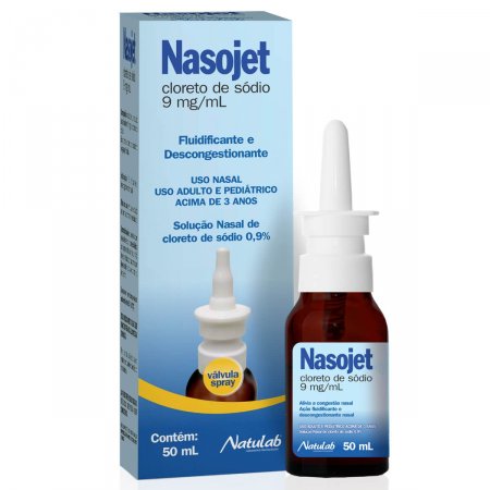 Descongestionante Nasal Nasojet 9mg/ml com 50ml