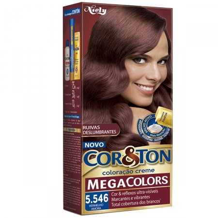 Tintura Cor&Ton Niely 5.546 Vermelho Amora