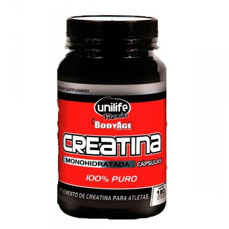 Creatina Monohidratada Unilife 180 Cápsulas
