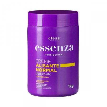 Creme Alisante Essenza Profissional Normal com 1Kg