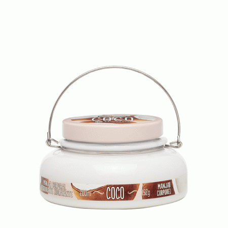 Compotas Corporais L'occitane au Brésil - Hidratante Corporal Coco 200ml