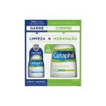 Kit Cetaphil com 1 Loção Hidratante de 473ml + 1 Loção de Limpeza de 120ml