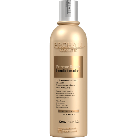 Prohall Cosmetic Extreme Repair - Condicionador Home Care Macadâmia 300ml