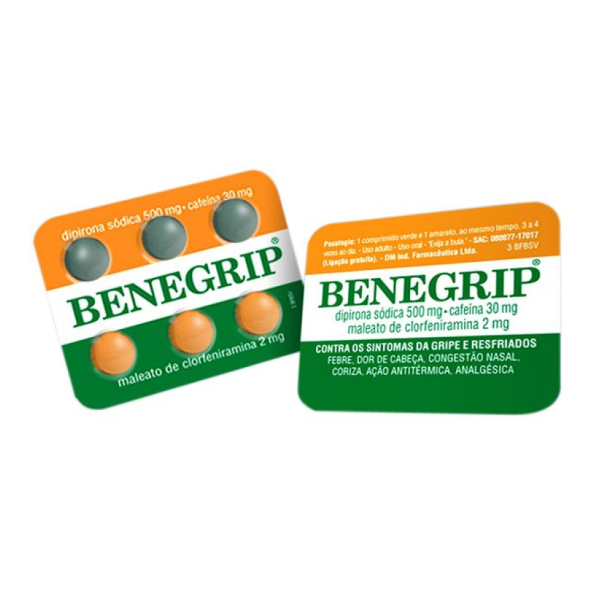 Antigripal Benegrip 6 Comprimidos