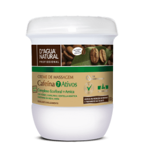Creme de massagem Cafeína 7 ativos 650g