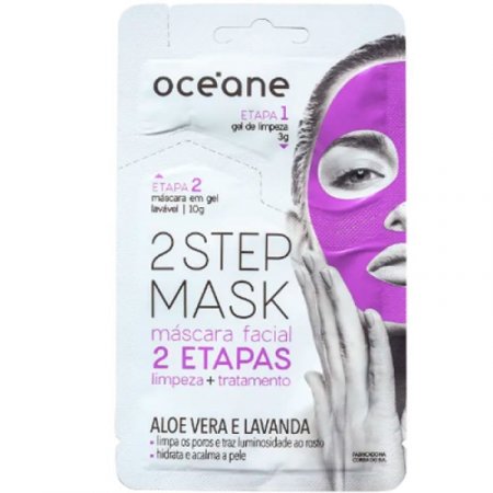 Oceane Dual Step Máscara Facial Aloe Vera 2 Etapas