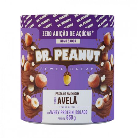 Pasta de Amendoim Avelã 650g Dr. Peanut