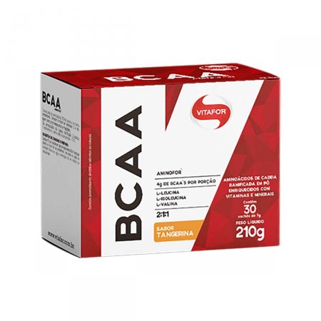 Aminofor BCAA Sabor Tangerina com 30 Sachês