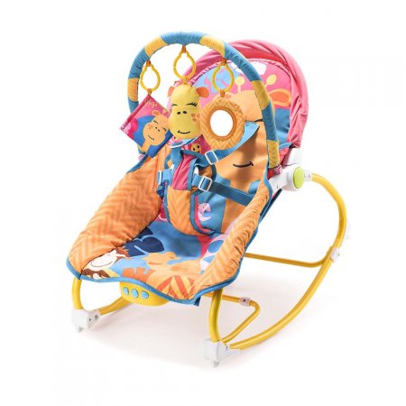 Cadeira de Balanço Para Bebês Balance Girafa Multikids Baby - BB364