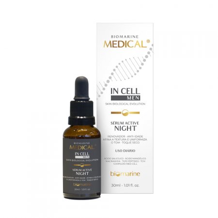 Biomarine Medical Serum Anti Idade In Cell Men Active Night 30ml