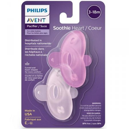 Chupeta Soothie 4-6M 2 Unidades Philips AVENT SCF099 - Azul