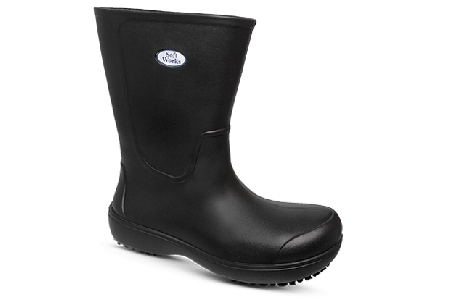 Bota Antiderrapante Cano Longo Preta Soft Works - 42