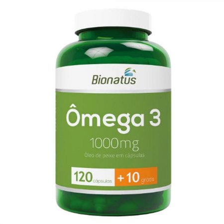 Ômega 3 1000mg 130 cápsulas Bionatus