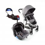Travel System Epic Lite Trio Infanti - Grey Steel