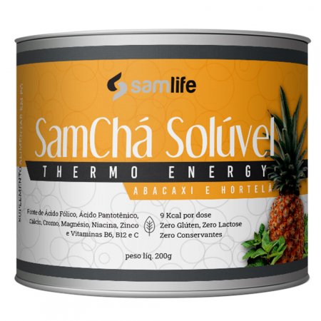 Energético Termogênico em pó solúvel - Samchá ThermoEnergy