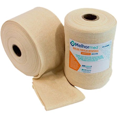 Malha Tubular MelhorMed - 10cm x 25m