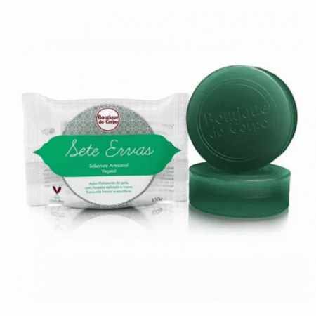 Boutique do Corpo Sabonete Glincerinado de Sete Ervas 100g