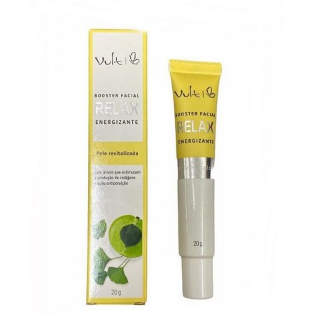 Creme Facial Vult Booster Relax Energizante 20g