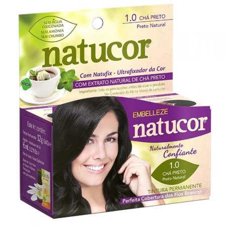 Tintura Natucor Kit 1.0 Preto