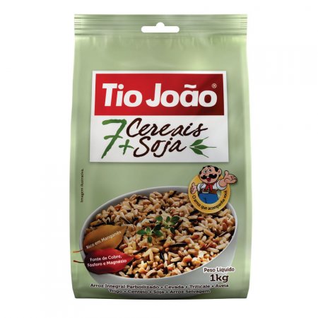 Tio João 7 Cereais + Soja - 1kg