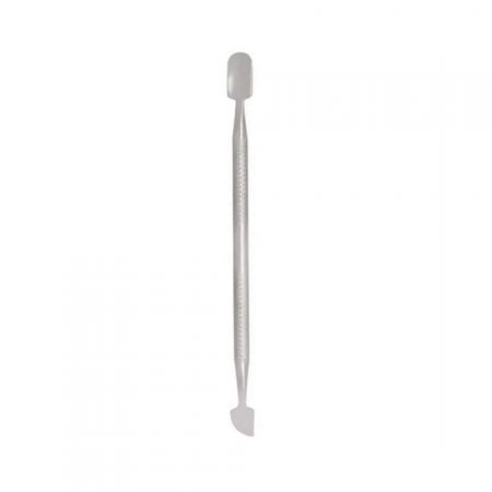 Espátula Dupla De Inox Para Cuticula 135 Santa Clara