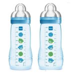 Kit Com Duas Mamadeira MAM Easy Start First Bottle Menino - 320ML