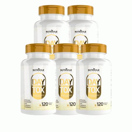 Detox Daytox 5 Unidades C/120 Capsulas 500mg - Linduras
