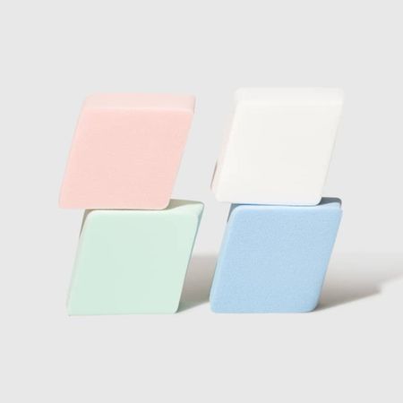 Esponja de Maquiagem Para Base e Corretivo - Diamond Sponge 4un
