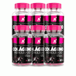 Colageno Hidrolisado 6 Unidades 500mg C/60 Caps +Vitamina C - Linduras