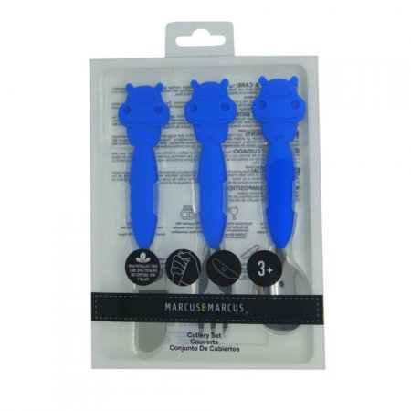 Kit com Faca, Garfo e Colher com Grip