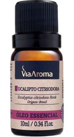 Óleo Essencial Eucalipto Citriodora 10 Ml - Via Aroma