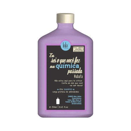 Shampoo eu Sei o Que Você Fez na Química Passada 250ml Lola Comestics