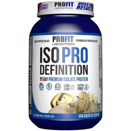 Iso Pro Whey Definition Baunilha 907g Profit