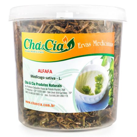 Chá de Alfafa - Medicago sativa - L. 100g Alfafa - Medicago sativa - L. 100g