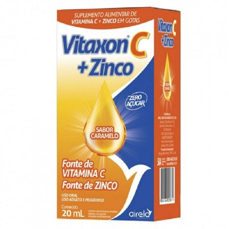 Vitaxon C Zinco Gotas Caramelo 20ml
