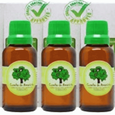 KIT - 3 Frascos de óleo de copaíba da Amazônia 30 ml em Vidro âmbar