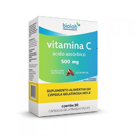Vitamina C Biolab 500 MG C/30 CAPS