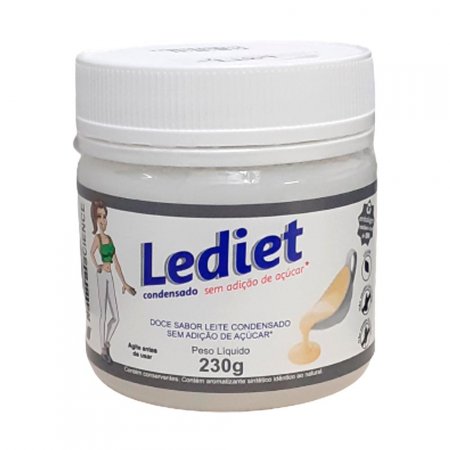Doce Sabor Leite Condensado Sem Açúcar Lediet 230g
