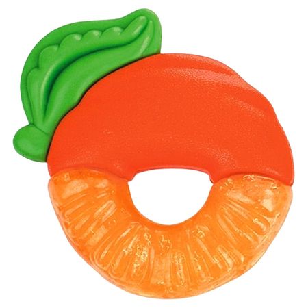 Mordedor Frutas com Gel Cool Bite Laranja (4m+) - Nuby NB93128-L MORDEDOR FRUTAS COM GEL LARANJA