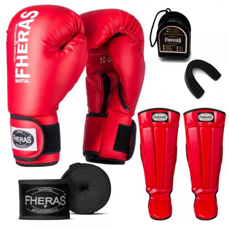 Kit Boxe Muay Thai Fheras Tradicional (01000217)