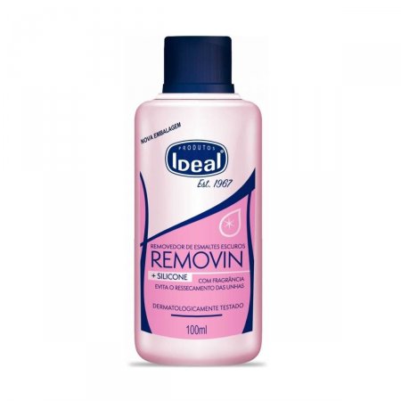 Removedor de Esmaltes Escuros Ideal 100ml