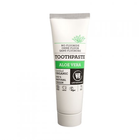 Pasta Dental Urtekram Vegana e Orgânica de Aloe Vera 75ml
