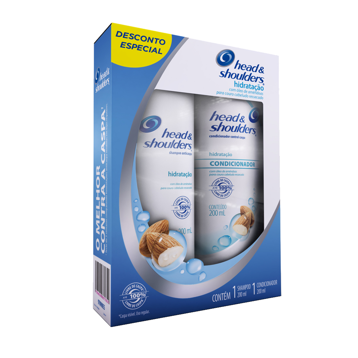 Kit Shampoo + Condicionador Head & Shoulders Anticaspa Hidratação