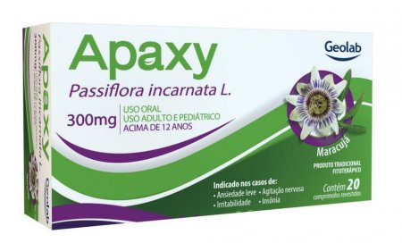 Passiflora - Apaxy 300mg 20cpr rev Geolab