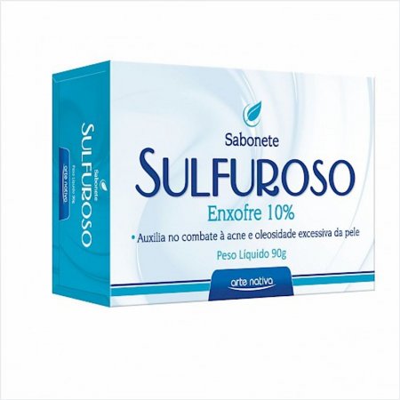 Sabonete Sulforoso Enxofre 10% Arte Nativa 90g