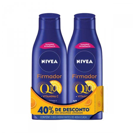 Kit Hidratante Corporal Nivea Q10 com 2 Unidades de 400ml cada